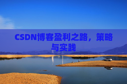 CSDN博客盈利之路，策略与实践